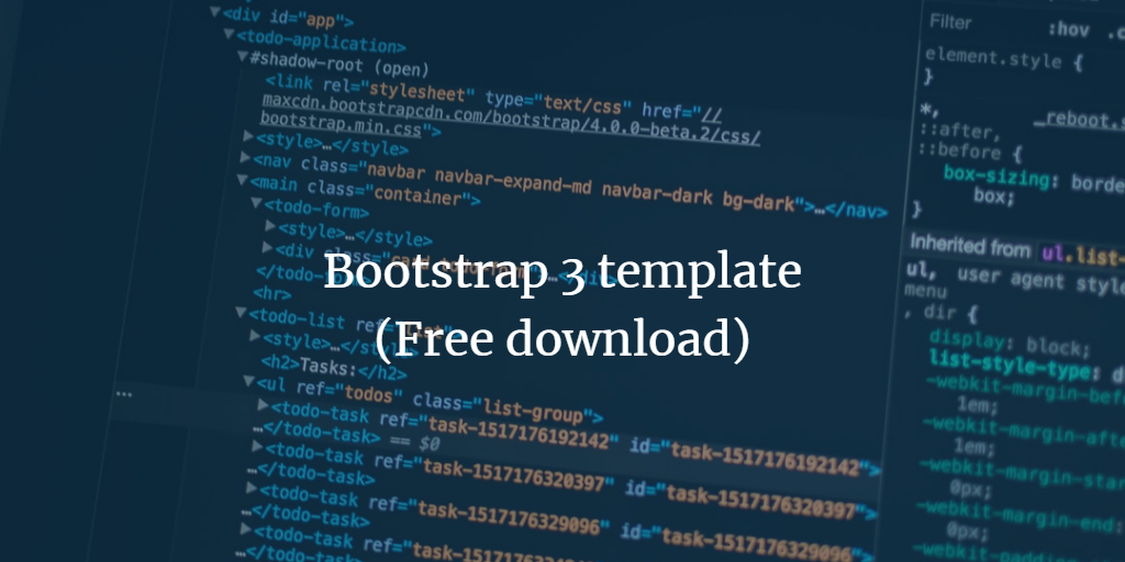 Bootstrap 3 Login, Register and Forgot Password Template